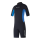 Mystic Star Shorty 3/2mm Bzip Flatlock Kids Black L