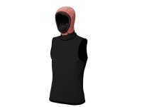 Mystic Neoprene Top Hooded 3/2mm S