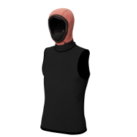 Mystic Neoprene Top Hooded 3/2mm S