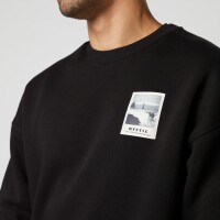 Mystic Fjord Crew SweatBlack XL