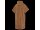Mystic Poncho Teddy Slate Brown