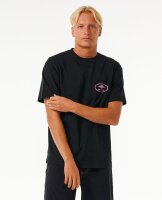 Rip Curl Quality Surf Products Tee Black
