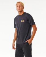 Rip Curl Tradition Tee Washed Black