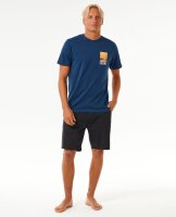 Rip Curl Keep On Trucking Tee Washed Navy