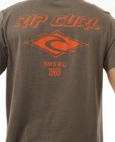 Rip Curl Fade Out Icon Tee Stone