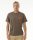 Rip Curl Fade Out Icon Tee Stone