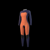 Mystic Star Fullsuit 4/3mm DFzip Women