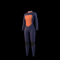 Mystic Star Fullsuit 4/3mm Bzip Women