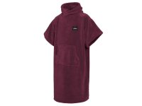 Mystic Poncho Teddy Oxblood Red