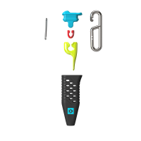 Duotone Neoprene covered Safety Leash (SS06-onw)