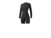 Mystic Brand Longarm Shorty 3/2mm Bzip Flatlock Women Night Blue L