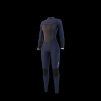 Mystic Brand Fullsuit 3/2mm Bzip Flatlock Women